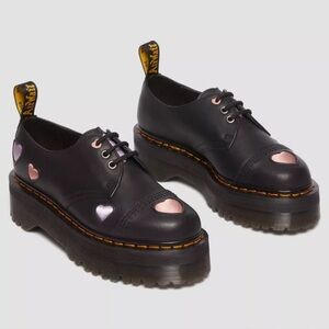 Dr. Martens 1461 Quad Heart Platform Derby Size‎ US 9